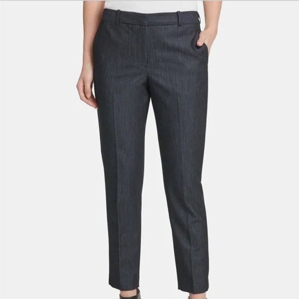 DKNY Women's Essex Denim Ankle Fixed-Waist Skinny Pants Size 2